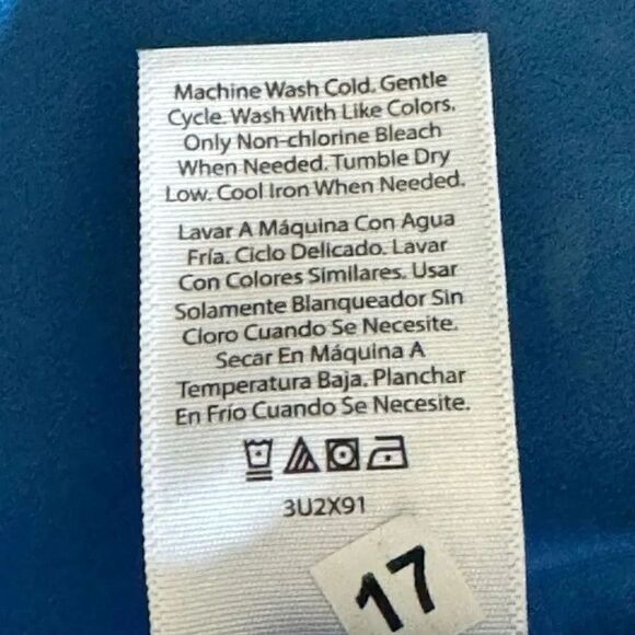 Terra & Sky Women’s Smocked Chiffon Floral Bohemian Blouse Plus Size 2X # 1861 - Picture 6 of 16